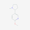 Picture of 2-Methoxy-5-(pyrrolidin-2-yl)pyridine