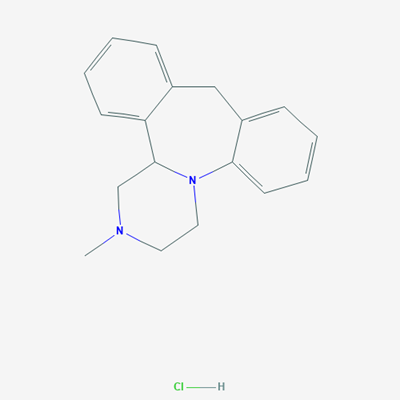 Picture of 2-Methyl-1,2,3,4,10,14b-hexahydrodibenzo[c,f]pyrazino[1,2-a]azepine hydrochloride