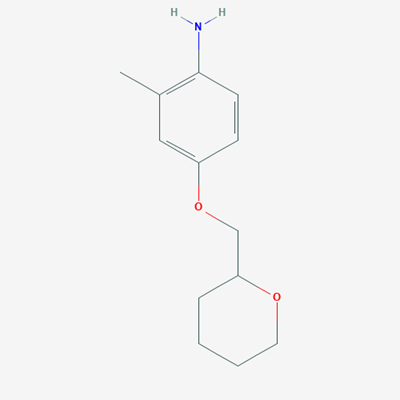 Picture of 2-Methyl-4-((tetrahydro-2H-pyran-2-yl)methoxy)aniline