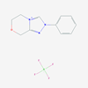 Picture of 2-Phenyl-5,6-dihydro-8H-[1,2,4]triazolo[3,4-c][1,4]oxazin-2-ium tetrafluoroborate