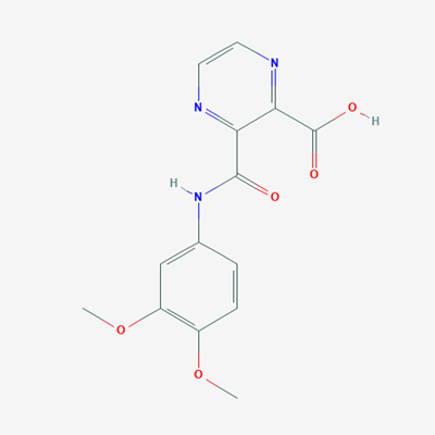 Picture of 3-((3,4-Dimethoxyphenyl)carbamoyl)pyrazine-2-carboxylic acid