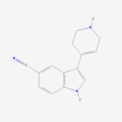 Picture of 3-(1,2,3,6-Tetrahydropyridin-4-yl)-1H-indole-5-carbonitrile
