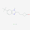 Picture of 3-(2-(6-(tert-Butyl)-1H-benzo[d]imidazol-2-yl)ethyl)cyclobutanone hydrochloride