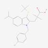 Picture of 3-(3-(tert-Butylthio)-1-(4-chlorobenzyl)-5-isopropyl-1H-indol-2-yl)-2,2-dimethylpropanoic acid