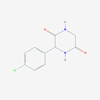 Picture of 3-(4-Chlorophenyl)piperazine-2,5-dione