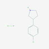 Picture of 3-(4-Chlorophenyl)pyrrolidine hydrochloride