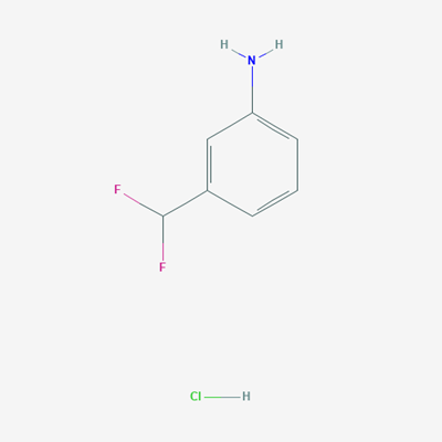 Picture of 3-(Difluoromethyl)aniline hydrochloride