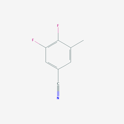 Picture of 3,4-difluoro-5-methylbenzonitrile 