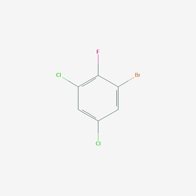 Picture of 3,5-dichloro-2-fluoro-1-bromobenzene