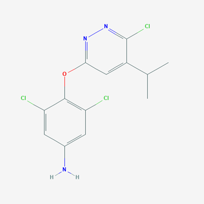 Picture of 3,5-Dichloro-4-((6-chloro-5-isopropylpyridazin-3-yl)oxy)aniline