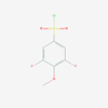 Picture of 3,5-difluoro-4-methoxyphenylsulfonyl chloride