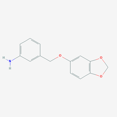 Picture of 3-[(2H-1,3-Benzodioxol-5-yloxy)methyl]aniline