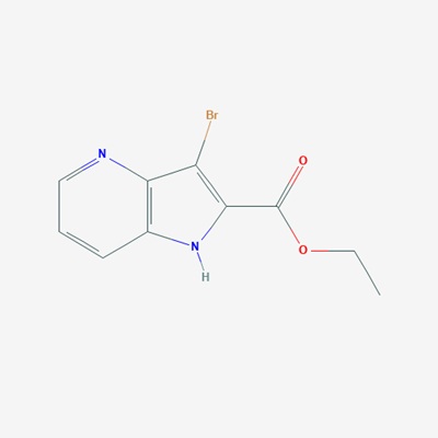 Picture of 3-Bromo-1H-pyrrolo[3,2-b]pyridine-2-carboxylic acid ethyl ester