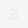 Picture of 3-bromo-2-fluorophenylsulfonyl chloride