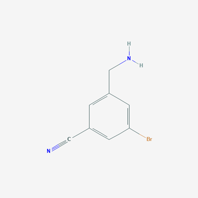 Picture of 3-bromo-5-cyanobenzyl aminie