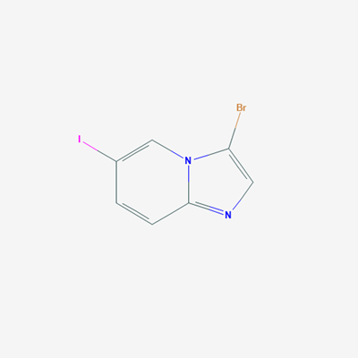 Picture of 3-Bromo-6-iodo-imidazo[1,2-a]pyridine