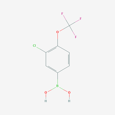 Picture of 3-Chloro-4-(trifluoromethoxy)phenylboronic acid