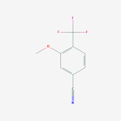 Picture of 3-methoxy-4-(trifluoromethyl)benzonitrile