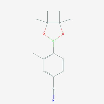 Picture of 3-Methyl-4-(4,4,5,5-tetramethyl-1,3,2-dioxaborolan-2-yl)benzonitrile