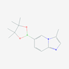 Picture of 3-Methyl-6-(4,4,5,5-tetramethyl-1,3,2-dioxaborolan-2-yl)imidazo[1,2-a]pyridine