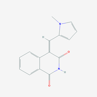 Picture of 4-((1-Methyl-1H-pyrrol-2-yl)methylene)isoquinoline-1,3(2H,4H)-dione