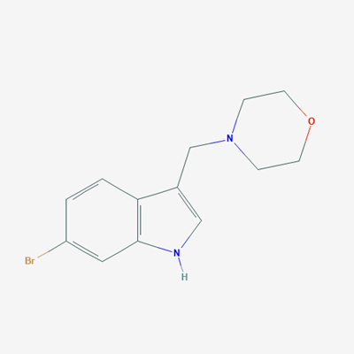 Picture of 4-((6-Bromo-1H-indol-3-yl)methyl)morpholine