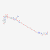 Picture of 4-((S)-2-(4-Aminobutyl)-35-(4-((4-((2,5-dioxo-2,5-dihydro-1H-pyrrol-1-yl)methyl)cyclohexanecarboxamido)methyl)-1H-1,2,3-triazol-1-yl)-4,8-dioxo-6,12,15,18,21,24,27,30,33-nonaoxa-3,9-diazapentatriacontanamido)benzyl ((S)-4,11-diethyl-9-hydroxy-3,14-dioxo-3