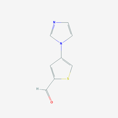 Picture of 4-(1H-Imidazol-1-yl)thiophene-2-carbaldehyde