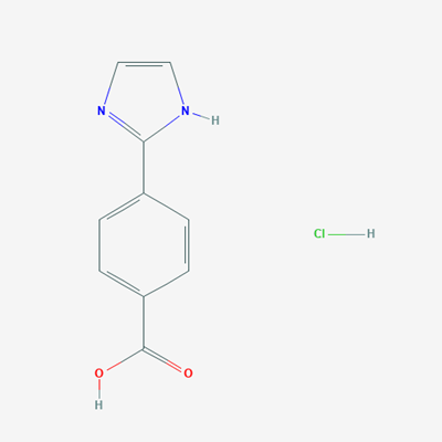 Picture of 4-(1H-Imidazol-2-yl)benzoic acid hydrochloride