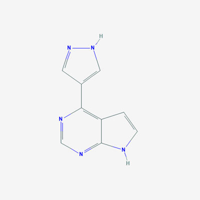 Picture of 4-(1H-Pyrazol-4-yl)-7H-pyrrolo[2,3-d]pyrimidine