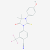 Picture of 4-(3-(4-Hydroxyphenyl)-4,4-dimethyl-5-oxo-2-thioxoimidazolidin-1-yl)-2-(trifluoromethyl)benzonitrile