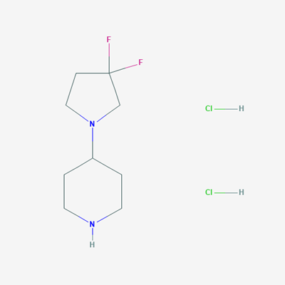 Picture of 4-(3,3-Difluoropyrrolidin-1-yl)piperidine dihydrochloride