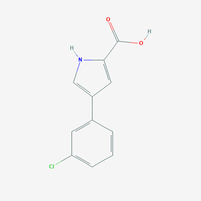 Picture of 4-(3-Chlorophenyl)-1H-pyrrole-2-carboxylic acid