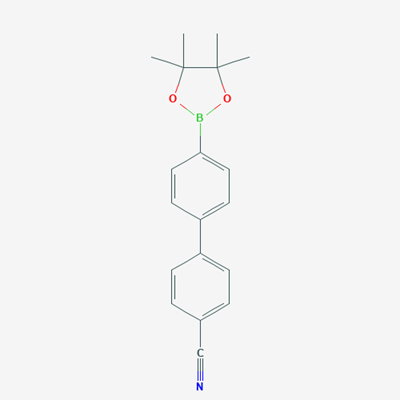 Picture of 4'-(4,4,5,5-Tetramethyl-1,3,2-dioxaborolan-2-yl)-[1,1'-biphenyl]-4-carbonitrile