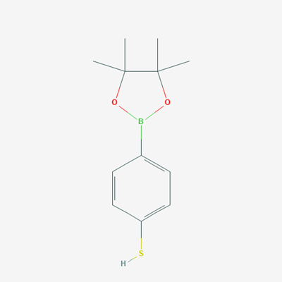 Picture of 4-(4,4,5,5-Tetramethyl-1,3,2-dioxaborolan-2-yl)benzenethiol