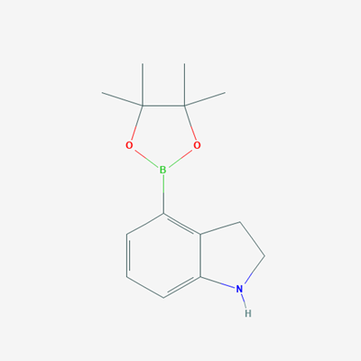 Picture of 4-(4,4,5,5-Tetramethyl-1,3,2-dioxaborolan-2-yl)indoline