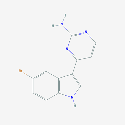 Picture of 4-(5-Bromo-1H-indol-3-yl)pyrimidin-2-amine