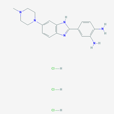 Picture of 4-(6-(4-Methylpiperazin-1-yl)-1H-benzo[d]imidazol-2-yl)benzene-1,2-diamine trihydrochloride