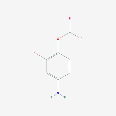 Picture of 4-(difluoromethoxy)-3-fluoroaniline