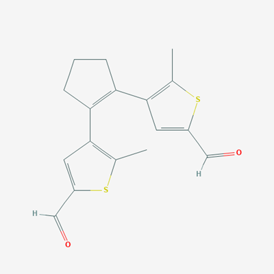Picture of 4,4'-(Cyclopent-1-ene-1,2-diyl)bis(5-methylthiophene-2-carbaldehydE)
