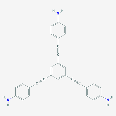 Picture of 4,4',4''-(Benzene-1,3,5-triyltris(ethyne-2,1-diyl))trianiline