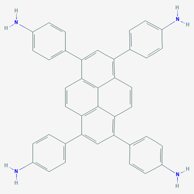 Picture of 4,4,4,4-(1,3,6,8-Pyrenetetrayl)tetrakis[benzenamine]