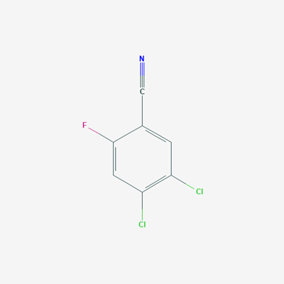 Picture of 4,5-dichloro-2-fluorobenzonitrile