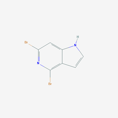Picture of 4,6-Dibromo-1H-pyrrolo[3,2-c]pyridine
