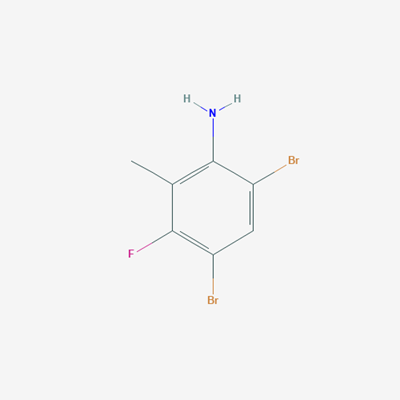 Picture of 4,6-Dibromo-3-fluoro-2-methylaniline
