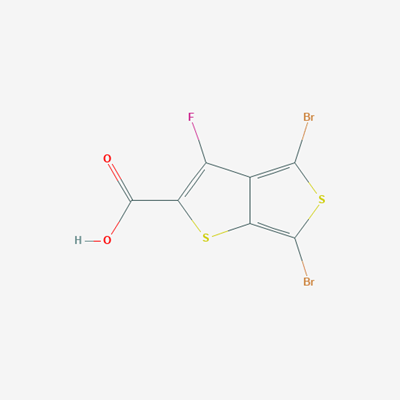 Picture of 4,6-Dibromo-3-fluorothieno[2,3-c]thiophene-2-carboxylic acid