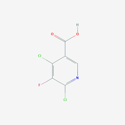 Picture of 4,6-Dichloro-5-fluoronicotinic acid