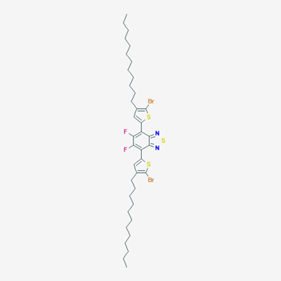 Picture of 4,7-Bis(5-bromo-4-dodecylthiophen-2-yl)-5,6-difluorobenzo[c][1,2,5]thiadiazole