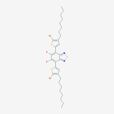 Picture of 4,7-bis(5-bromo-4-octylthiophen-2-yl)-5,6-difluorobenzo[c][1,2,5]thiadiazole