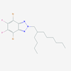 Picture of 4,7-dibromo-2-(2-butyloctyl)-5,6-difluoro-1H-benzo[d][1,2,3]triazole